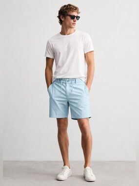 Goodfellow & Co Light Blue Hybrid Shorts Men’s Size 34